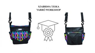 SZABRINA táska varró workshop