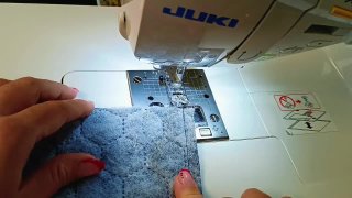 Táska felső rész elkészítése