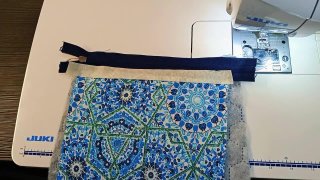 Táskatest háta-külső cipzáras zseb elkészítése - MINI-MIDI-MAXI méretben is